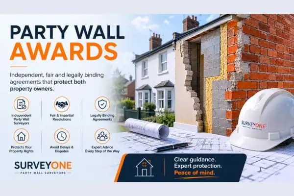 Contact our team today to see if you require party wall awards Blackpool